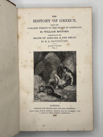 The History of Ancient Greece by W.Mitford 1835