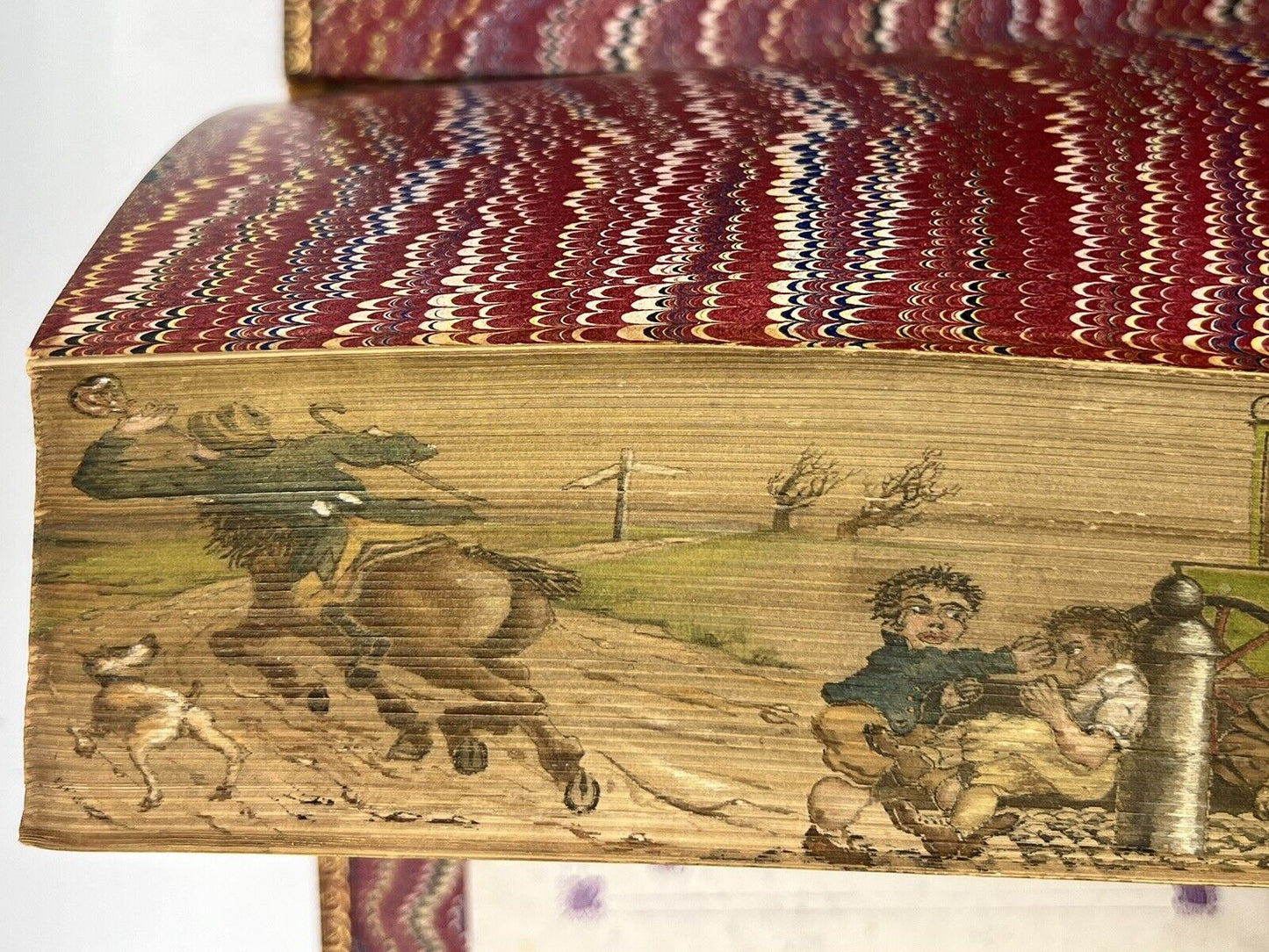 Fore-Edge Painting Works of Thomas Hood 1876