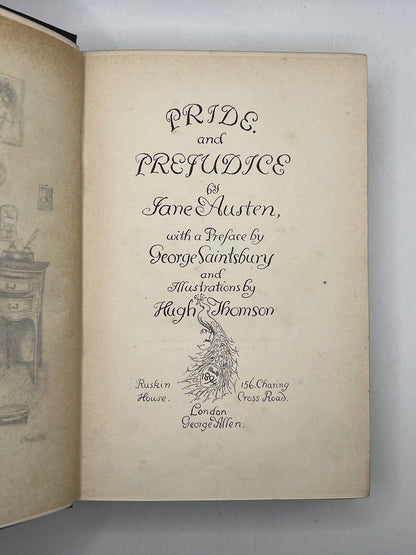 Pride and Prejudice by Jane Austen 1894 First Peacock Edition