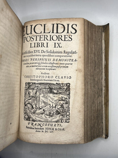 Euclid's Elements 1654