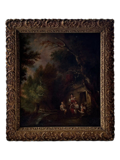 'The Cottage Door' after THOMAS GAINSBOROUGH (1727-1788) Old Master Painting