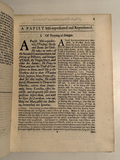 1685-8 Anglican vs Catholic Debate Sammelband