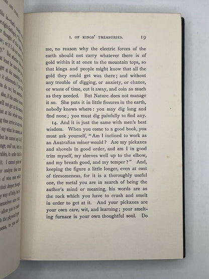 The Works of John Ruskin 1896-99