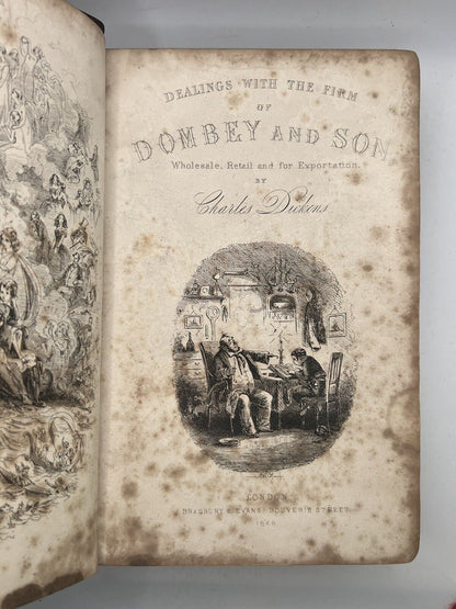 Dombey and Son by Charles Dickens 1848 First Edition First Impression