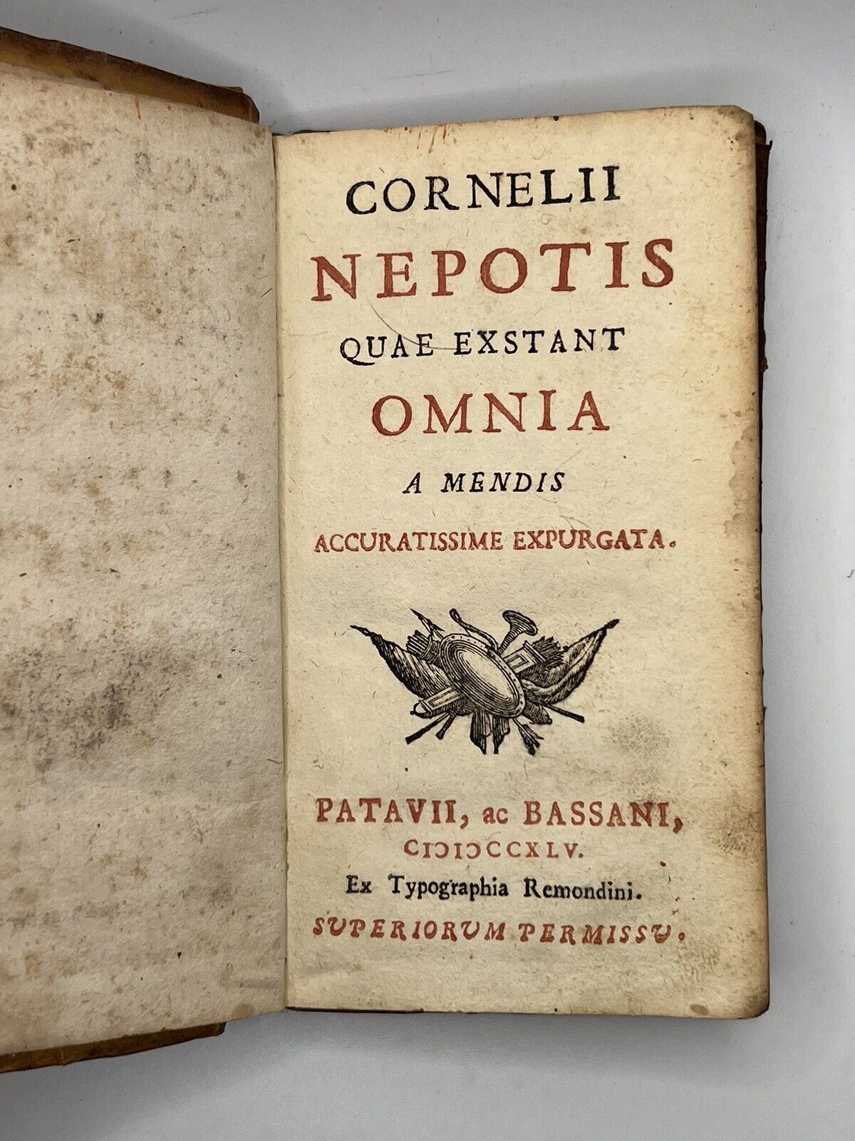 The Works of Cornelius Nepos 1745