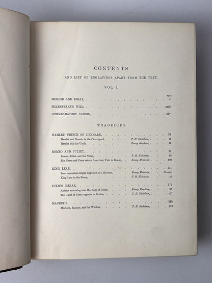 The Works of William Shakespeare c.1899: The Meadows Edition