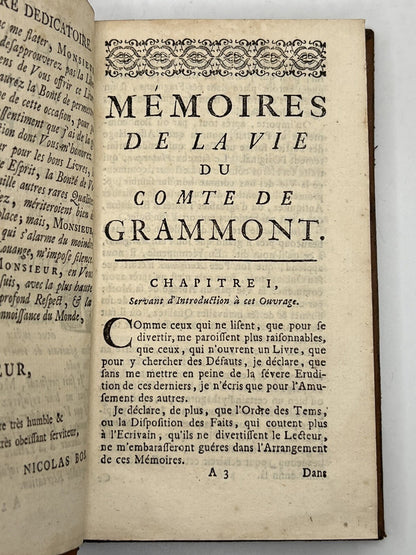 Memoirs of the Life of the Count of Grammont 1716