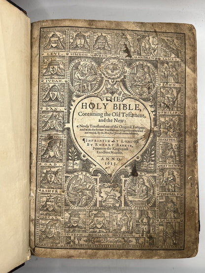 The King James Bible 1613 First Quarto Edition "He"