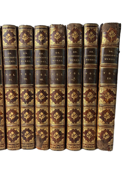 The Works of Samuel Johnson in 12 Vols 1801 The Arthur Murphy Edition