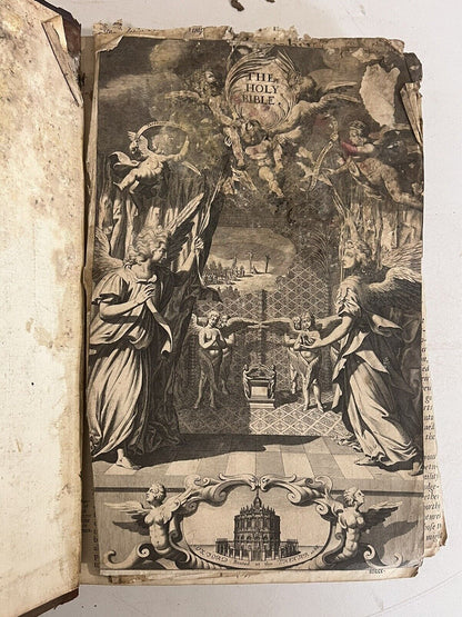 Antique King James Bible 1685