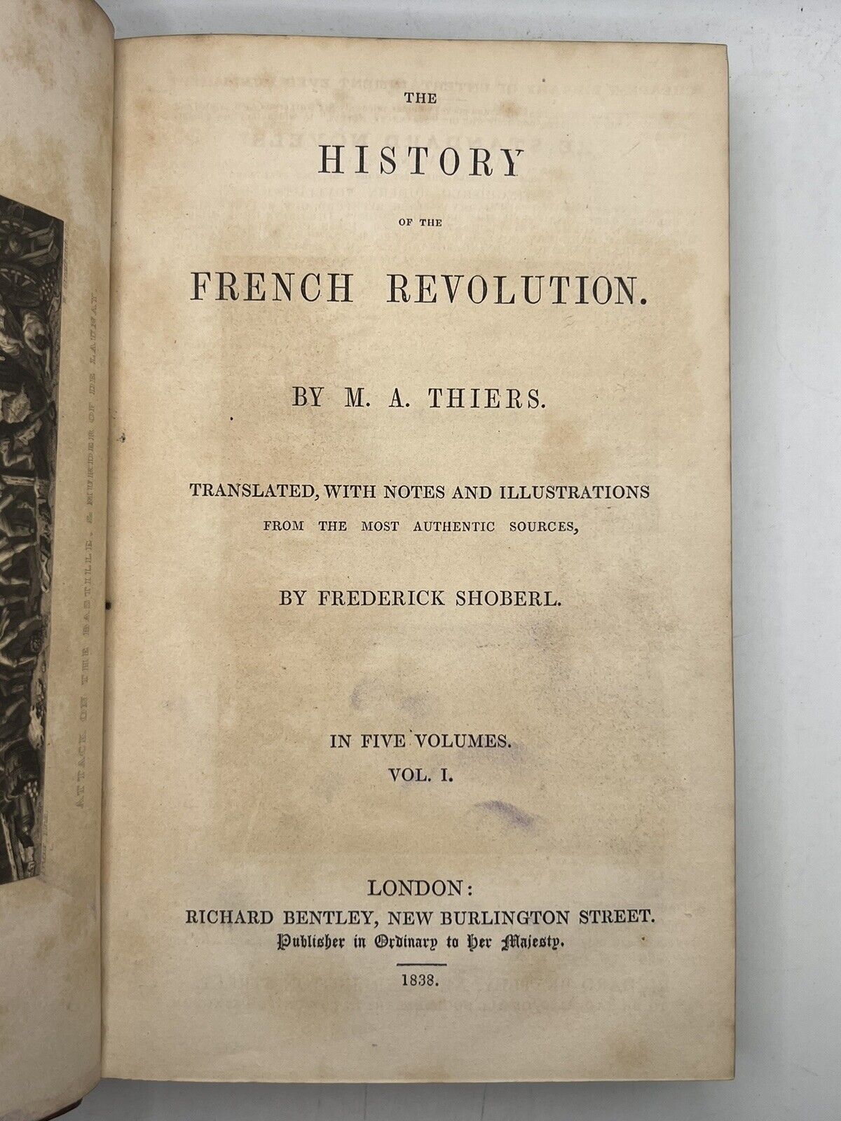 The History of the French Revolution 1838