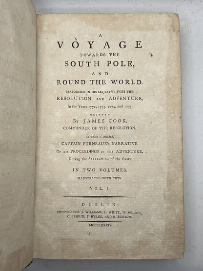 A Voyage Towards the South Pole by Captain James Cook 1784 Early Edition