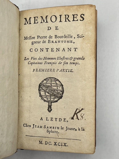 Memoirs of Sir Pierre de Bourdeille 1699