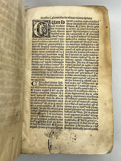 Commentary on Lombard's Sentences 1506