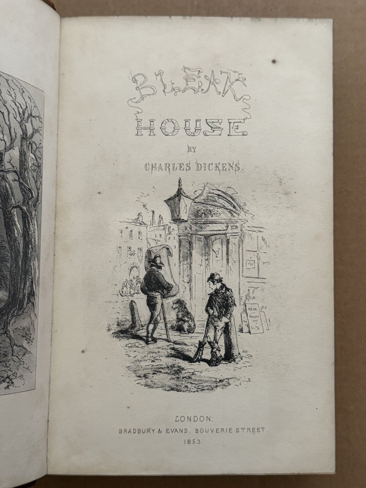 Bleak House by Charles Dickens 1853 First Edition First Impression