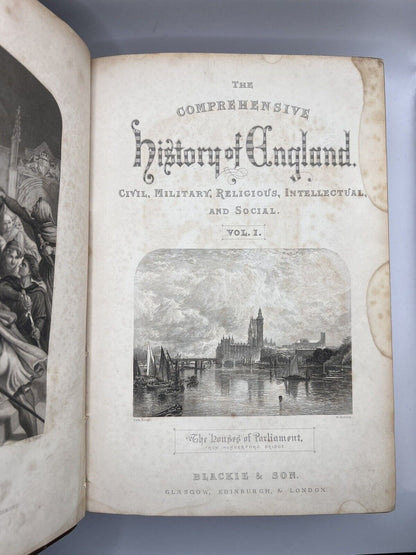 A Comprehensive History of England by Charles Macfarlane 1861