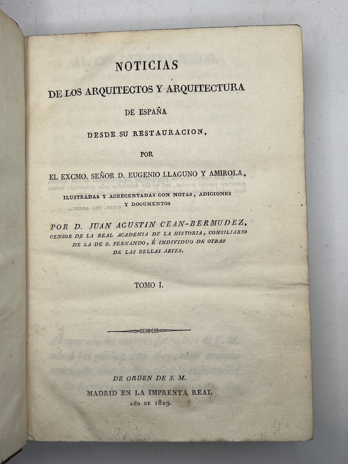 The Architects and Architecture of Spain 1829 Spanish Edition