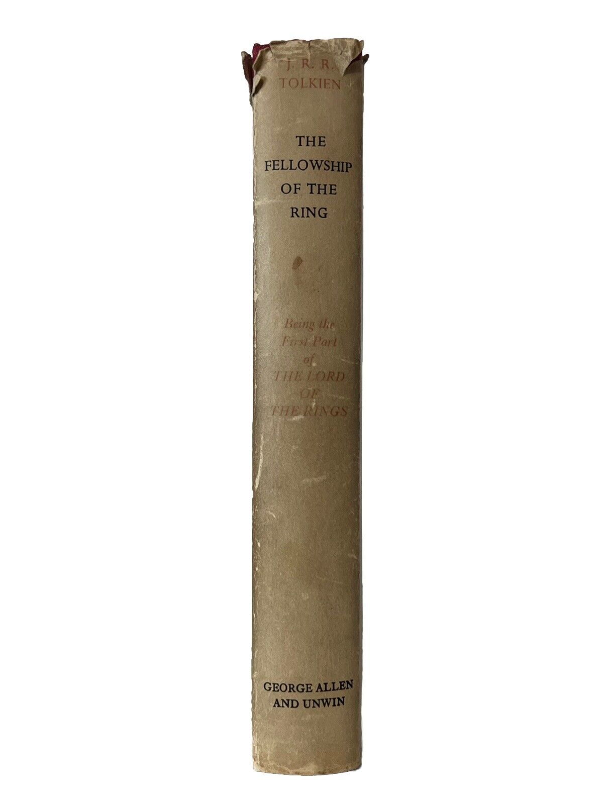 The Fellowship of the Ring by J.R.R Tolkien First Edition Second Impression