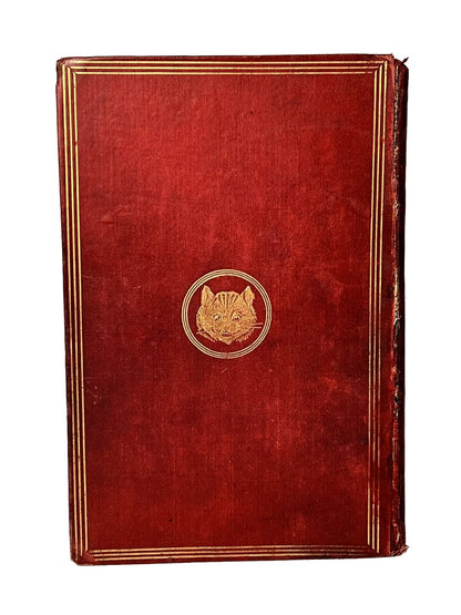 Alice In Wonderland by Lewis Carroll 1867 First Edition Original Binding