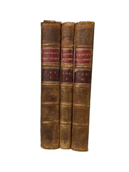 The History of the Peloponnesian War by Thucydides 1840 - Arnold Edition