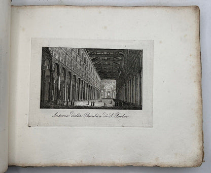 Engraved Views of Rome 1830 First Edition