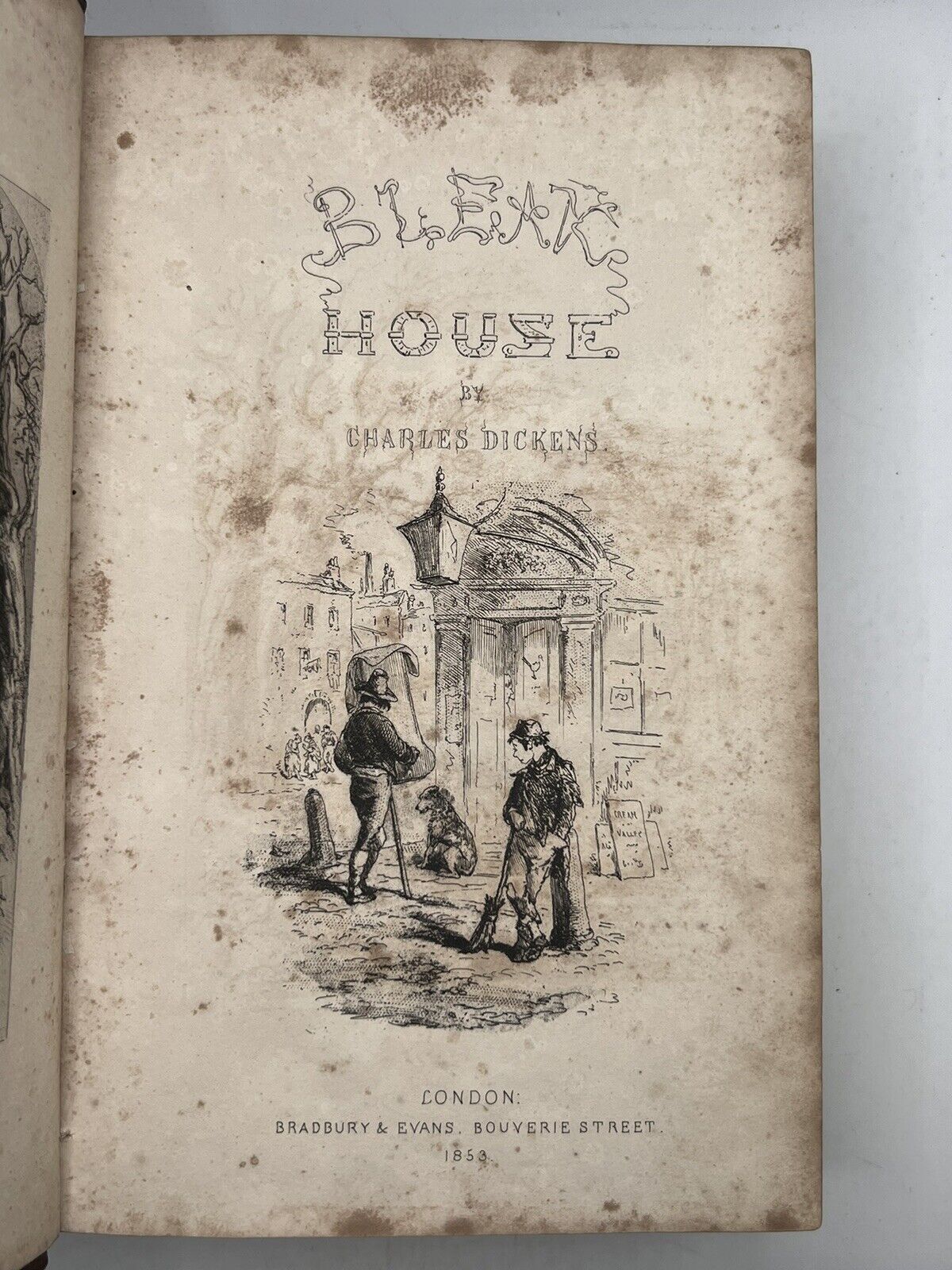 Bleak House by Charles Dickens 1853 First Edition First Impression