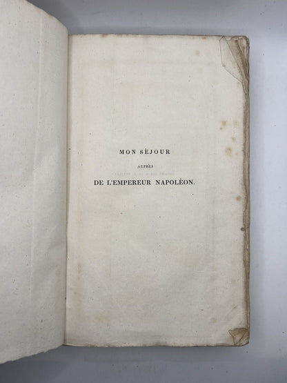 Memorial of Saint Helena by Napoleon 1823 First Edition