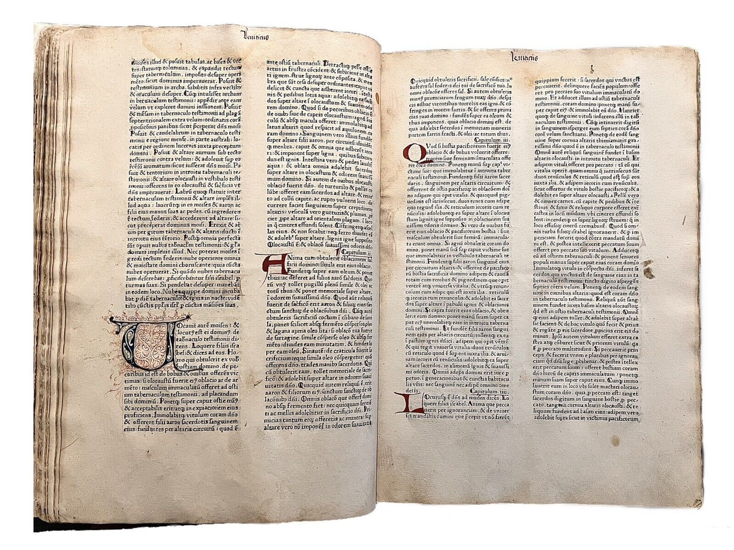 The Earliest Obtainable Printed Bible c.1465-1473