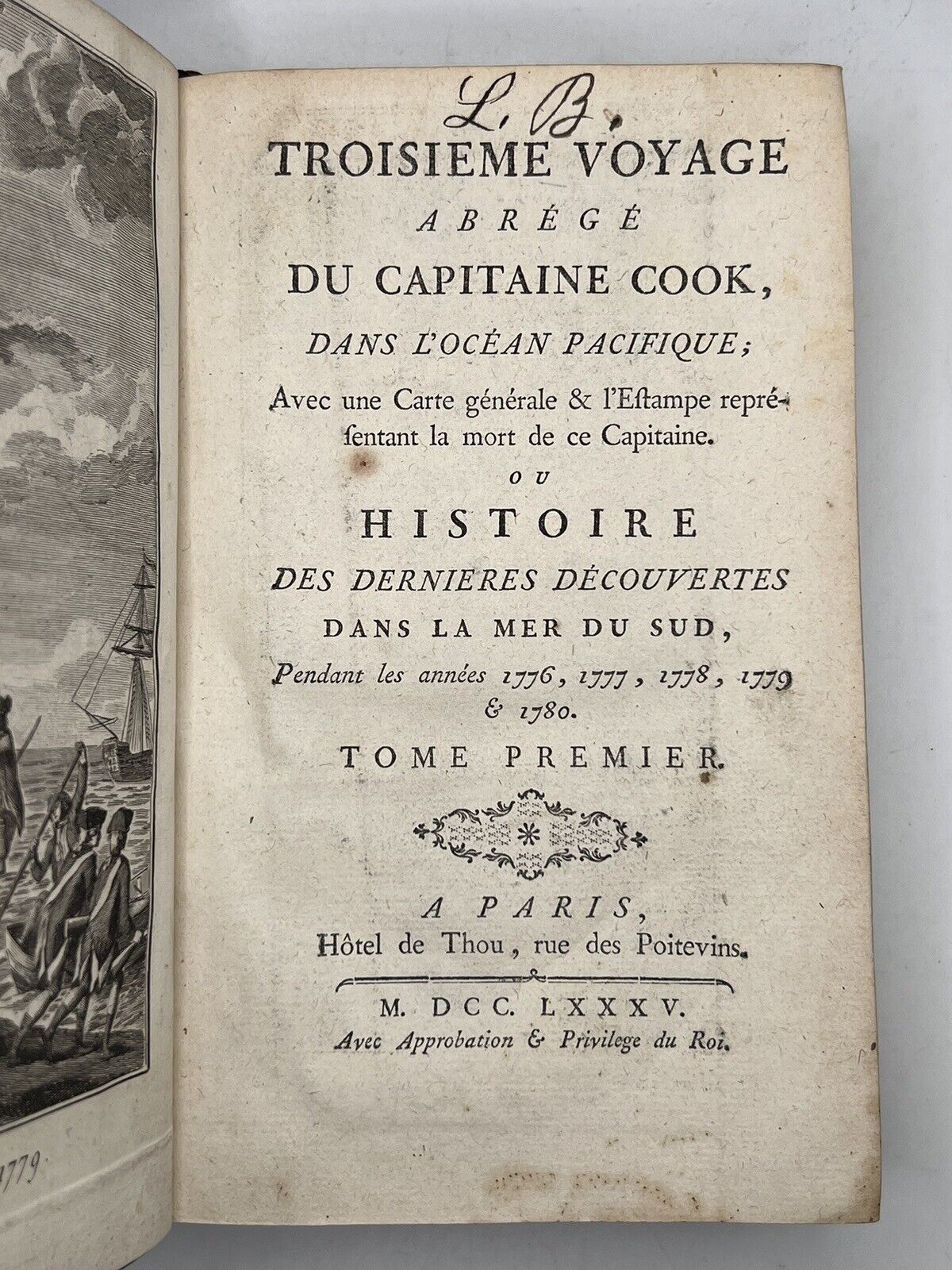 The Third Voyage of Captain Cook 1785 Very Rare Pirated Edition