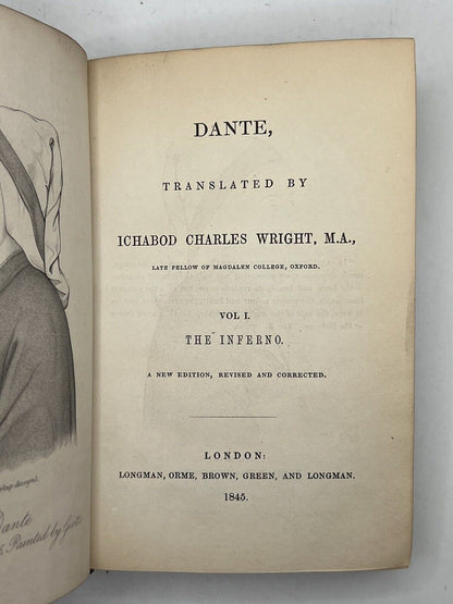 Dante's Inferno, Purgatory, & Paradise 1845