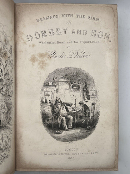 Dombey and Son by Charles Dickens 1848 First Edition