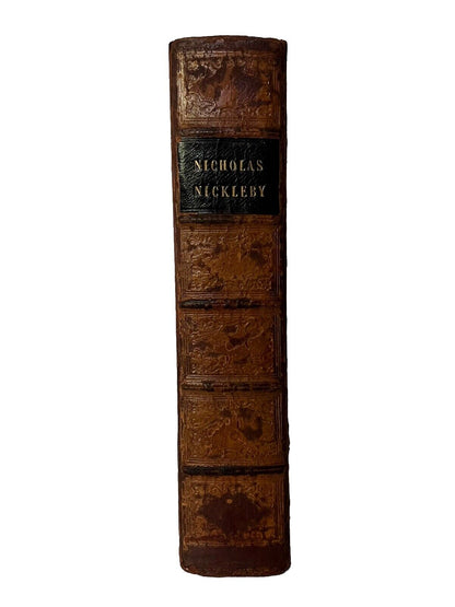 Nicholas Nickleby by Charles Dickens 1839 First Edition First Impression