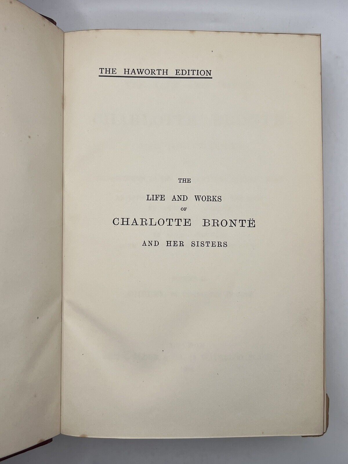 The Works of the Bronte Sisters 1904