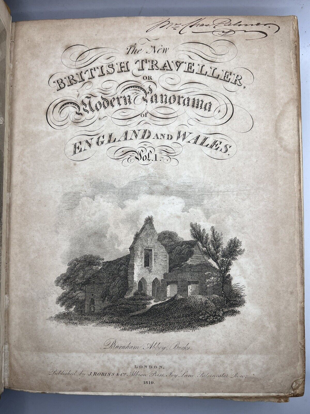 The British Traveller by James Dugdale 1819