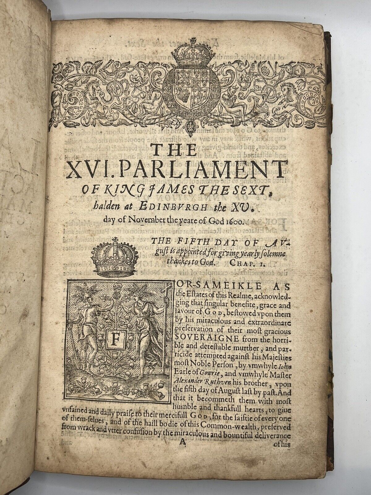 The Laws and Acts of Parliament of 1611