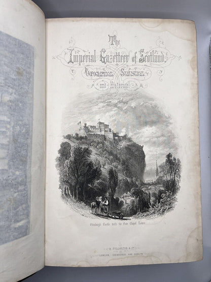 The Imperial Gazetteer of Scotland by Rev. John Marius Wilson 1857 Topography