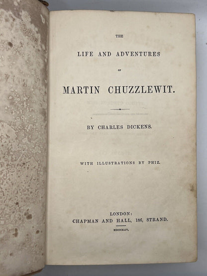 Martin Chuzzlewit by Charles Dickens 1844 First Edition First Impression