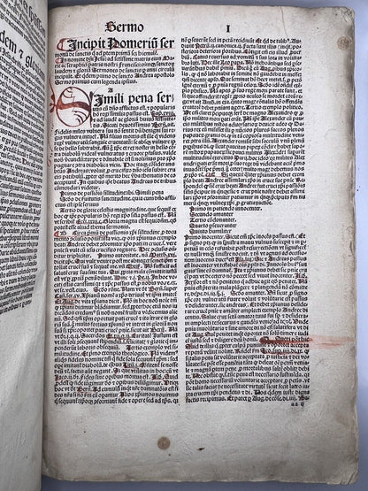 Pelbartus Sermons 1502 Post-Incunable