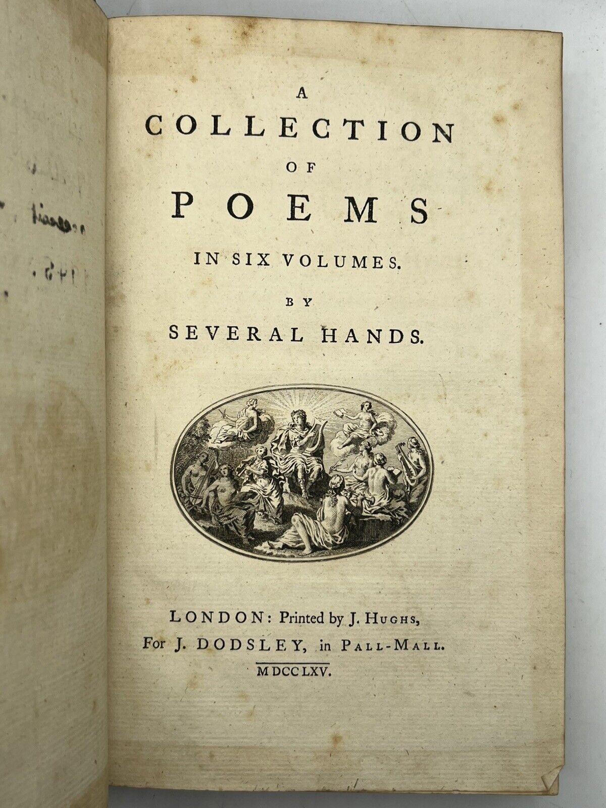 A Collection of Poems by Several Hands 1765