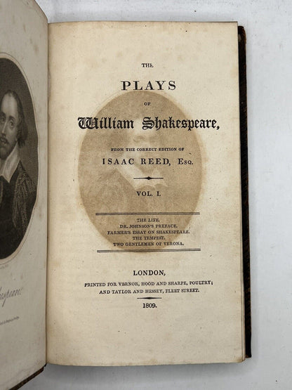 The Plays of William Shakespeare 1809 - Isaac Reed Edition