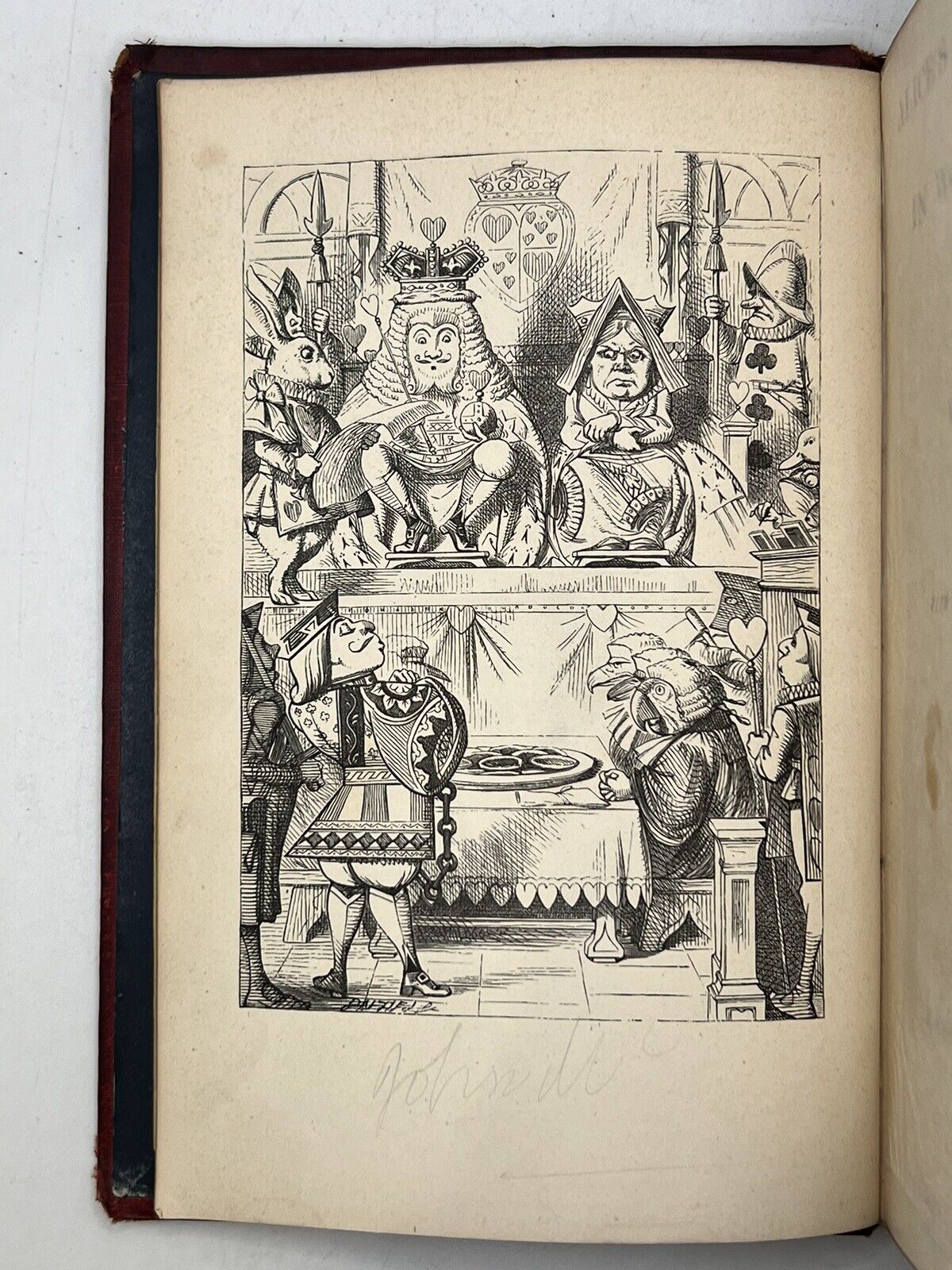 Alice in Wonderland by Lewis Carroll 1867 First Edition