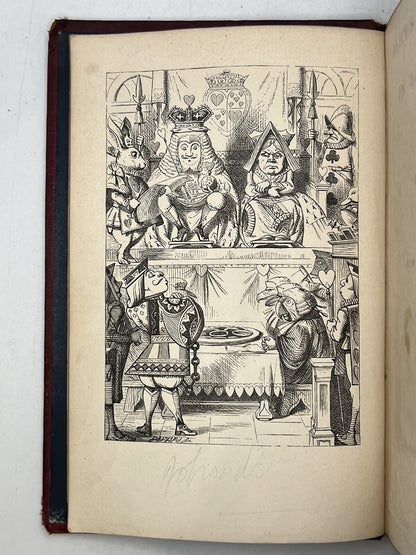 Alice in Wonderland by Lewis Carroll 1867 First Edition