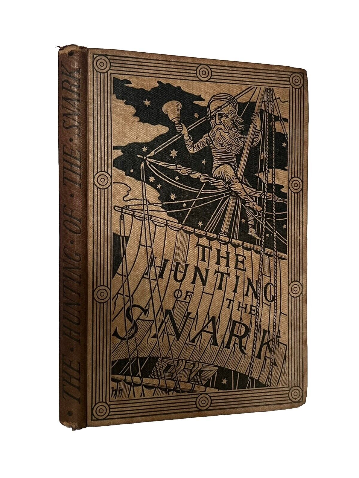 The Hunting of the Snark by Lewis Carroll 1876 First Edition Original Cloth