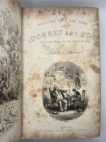 Dombey and Son by Charles Dickens 1848 First Edition First Impression