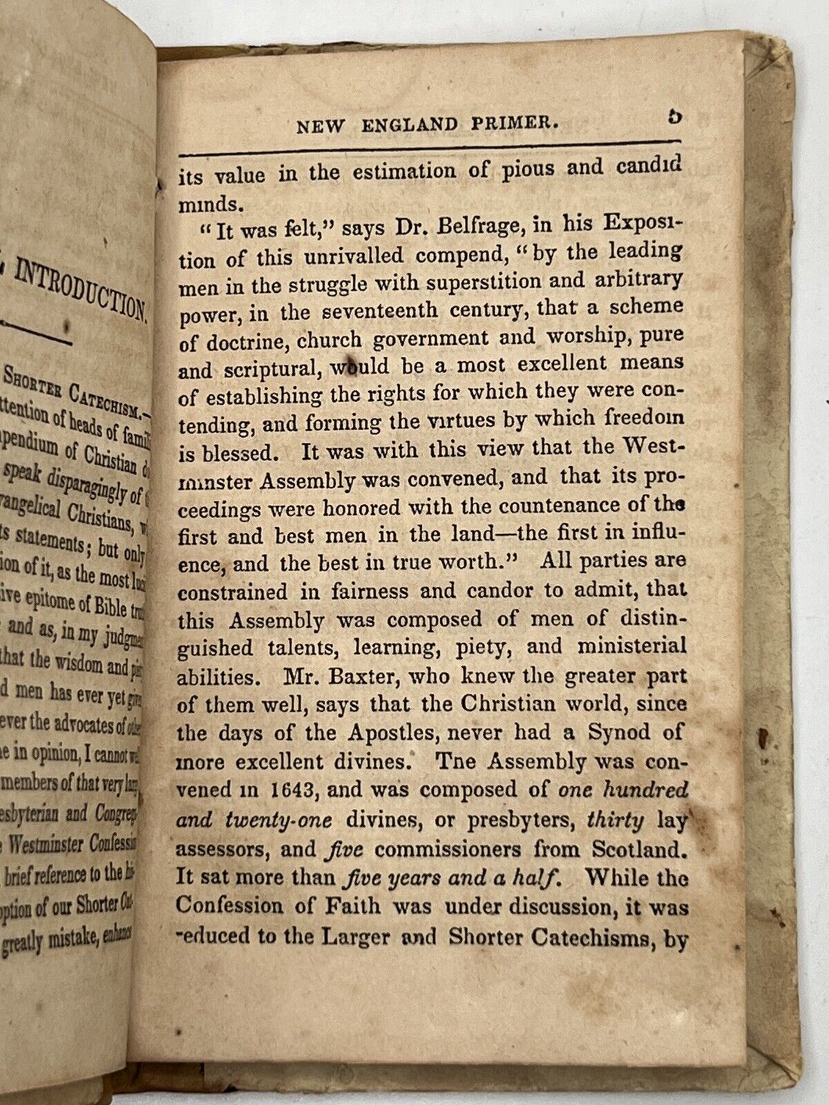 The New England Primer c.1854 Isaac Watts