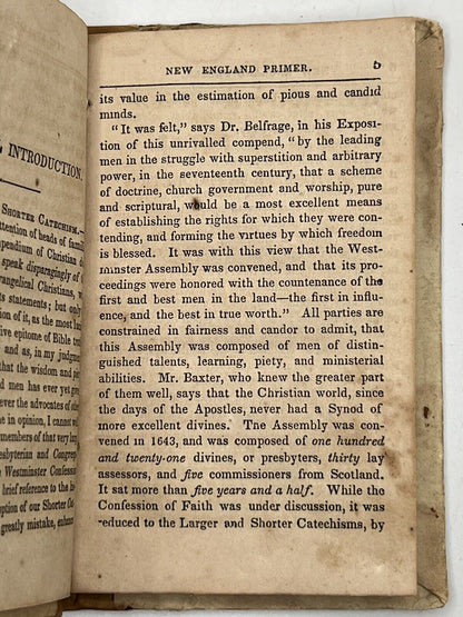 The New England Primer c.1854 Isaac Watts