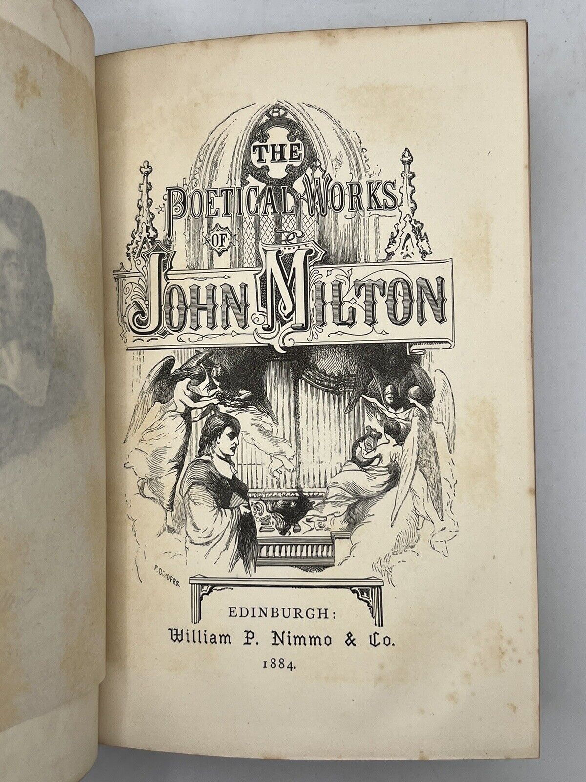 Paradise Lost and Regain'd by John Milton 1884