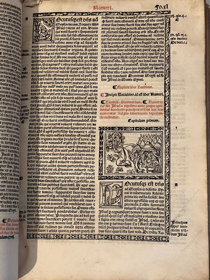 1516 Illustrated Bible - Post Incunable