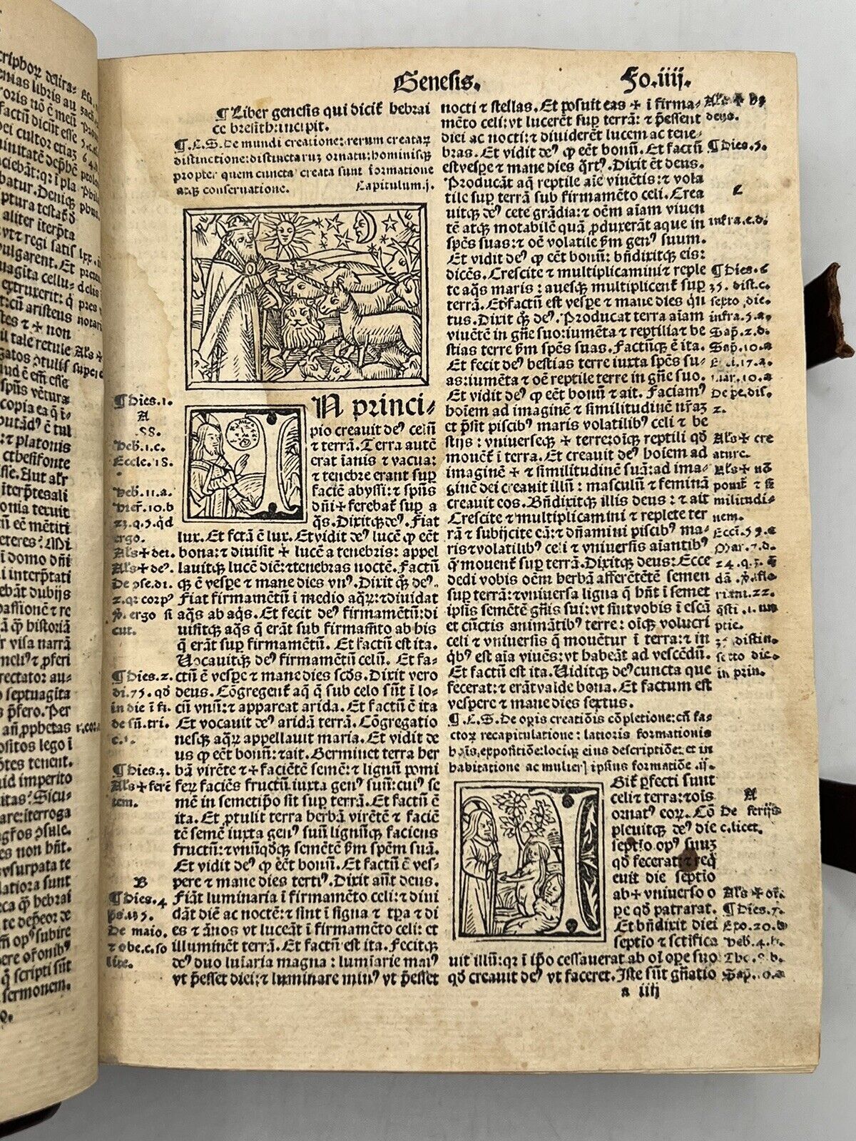 Biblia Latina 1514; Illustrated Post-Incunable Octavo Bible