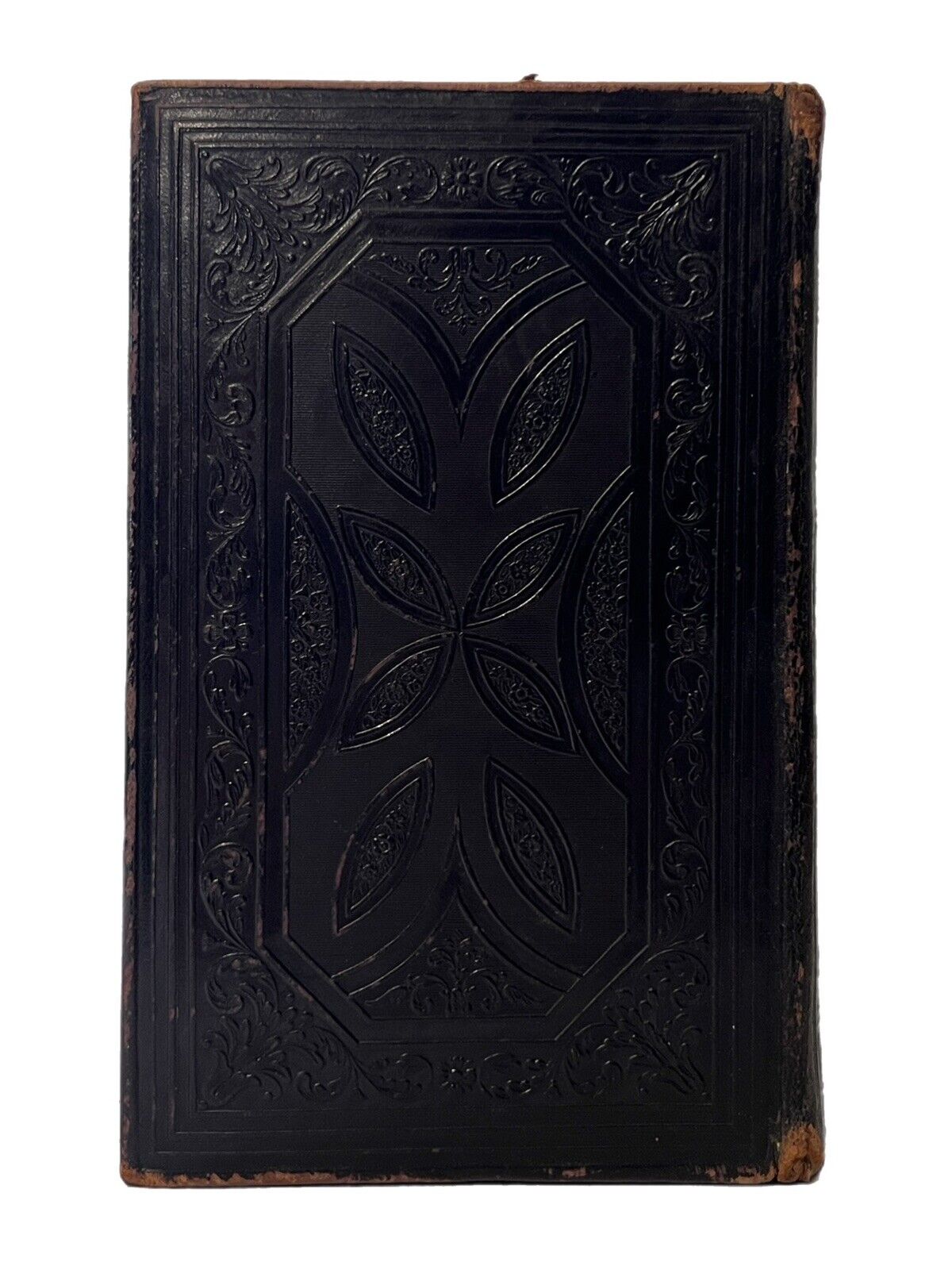 Fine Cathedral Binding: German Hymnal 1797-1801 Blindstamped Sombre Binding